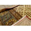 Wool Oriental Area Rug in Rust/Beige