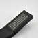 1-Spray Patterns 9.8 In. Dual Fixed And Handheld Shower Head With Bathtub Faucet 1.8 GPM In Matte Black