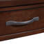 Table de coin multifonctionnelle avec pieds et support en bois massif - 34,19 po Inspire Small Spaces,