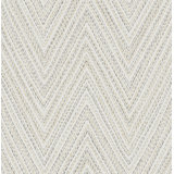 Lainey Green Stitched Chevron Wallpaper