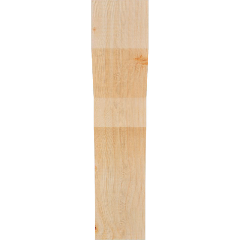 Corbeau Monterey, H 18 po x l 4 po x P 10 po, Sapin de Douglas, Sciage brut