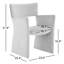 Chaise en velours Fauna-360885537
