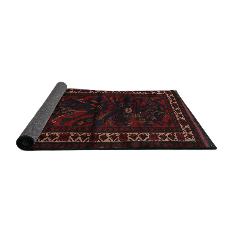 Tapis oriental oriental / noir / crème, Rond 6 pi
