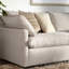 Housse et insert de coussin décoratif en laine blanche Blanche