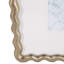 Cadre photo décoratif mat avec bordure festonnée pour la décoration intérieure