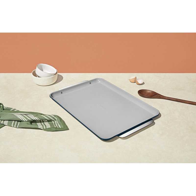 Caraway Nonstick Ceramic Baking Sheet Duo, Navy