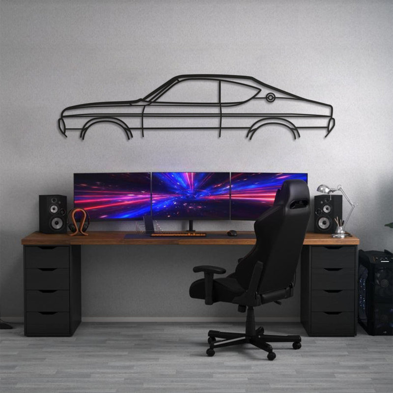 No Frame Print on Metal, 80" H x 19" W
