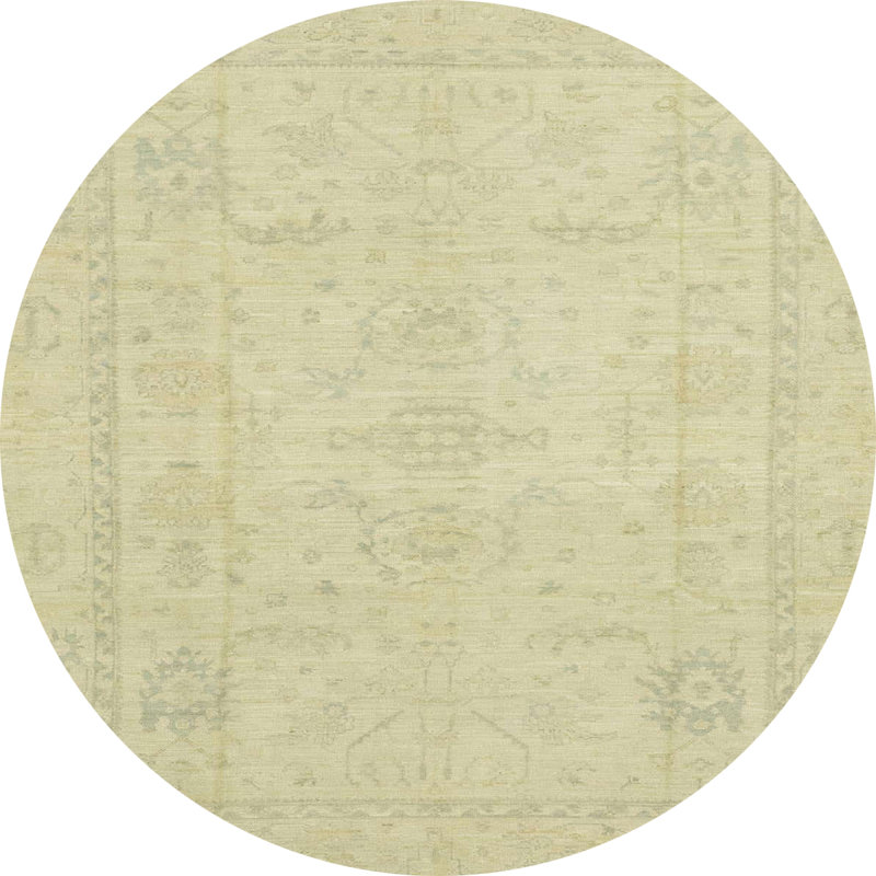 Tapis abstrait moderne 2453, Rond 6 pi