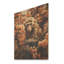 Palette de singe d'automne brun - impression de singe sur bois-2064658537