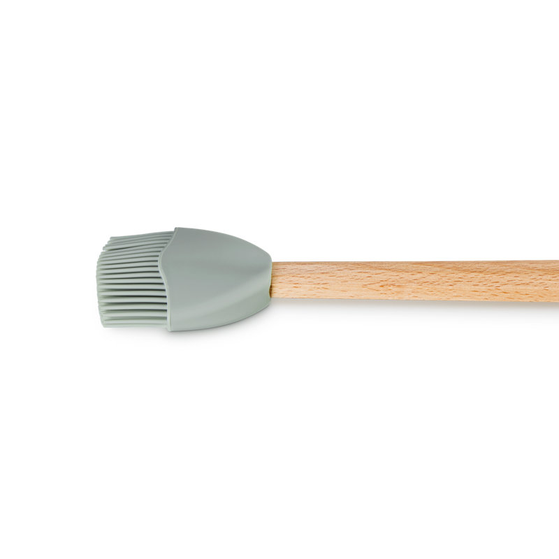 Le Creuset Signature Silicone Basting Brush, White, Sea Salt