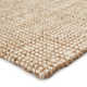 Vesper Quintana Hand-Knotted Jute/Sisal White/Tan Area Rug