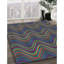 Tapis décoratif bleu Pursley-591380524