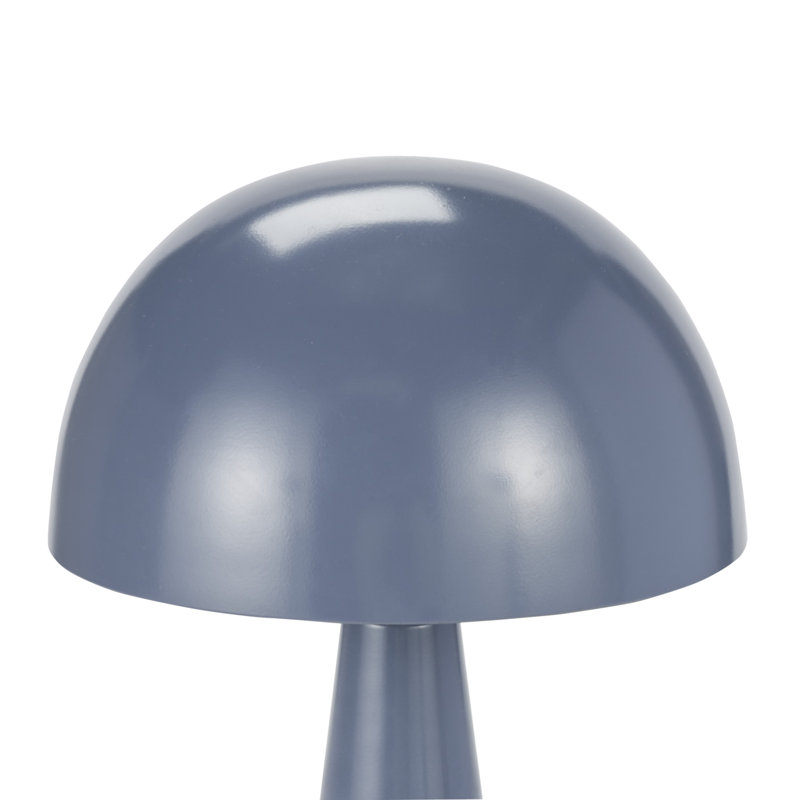 Lampe de bureau en métal Zola, Gris, Gris