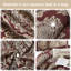 Ensemble d'édredon damassé traditionnel 7 pièces Therese-231826263-250617665