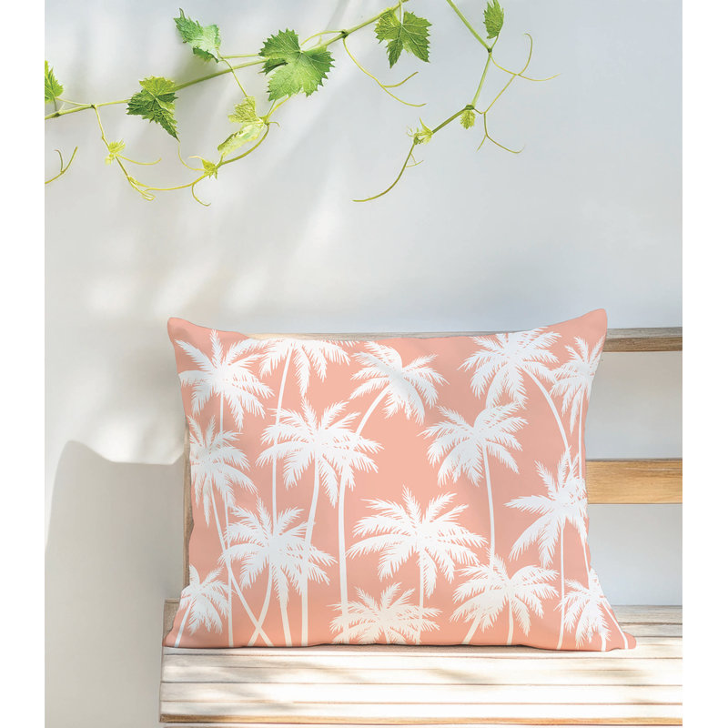 Coussin Palm, Corail