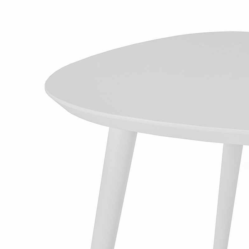 Table de bout Kaylonni, Blanc