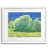 White Single Picture Framed Paper