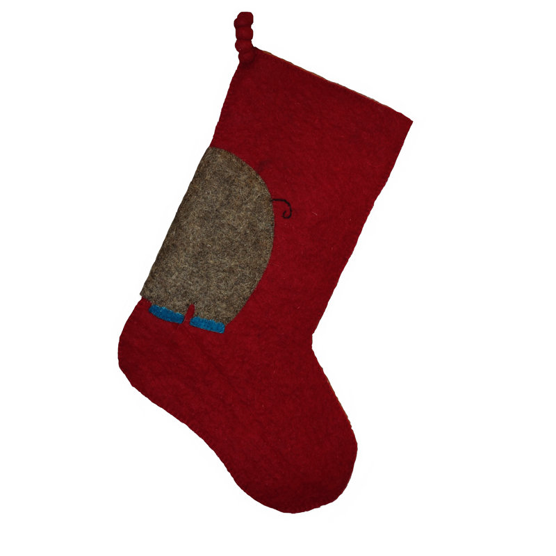 Elephant Christmas Stocking