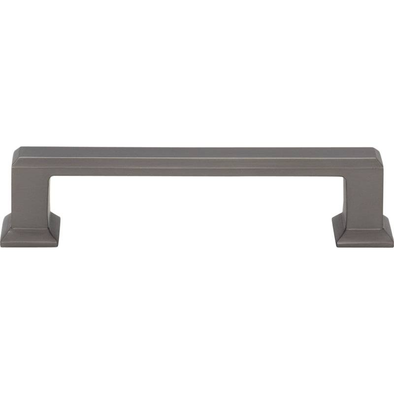Brushed Nickel 4 1/2" Transitional Bar Pull Handle