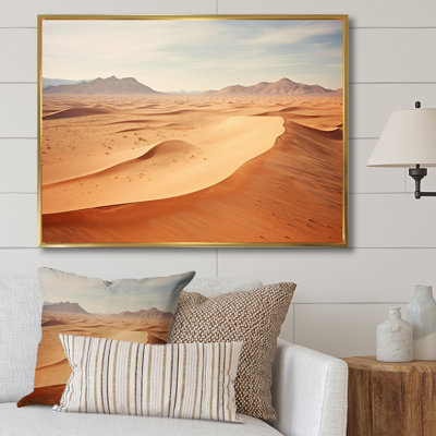 Scénique paysage désertique infini horizon III