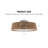 21 Inch Bohemian Braided Ceiling Fan Light with Silent Remote Control, Adjustable Color Temperature - Modern White Iron Ceiling Fan for Bedroom Living Room
