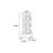 Gray Modern Solid wood Rotating Bookshelf-649138398