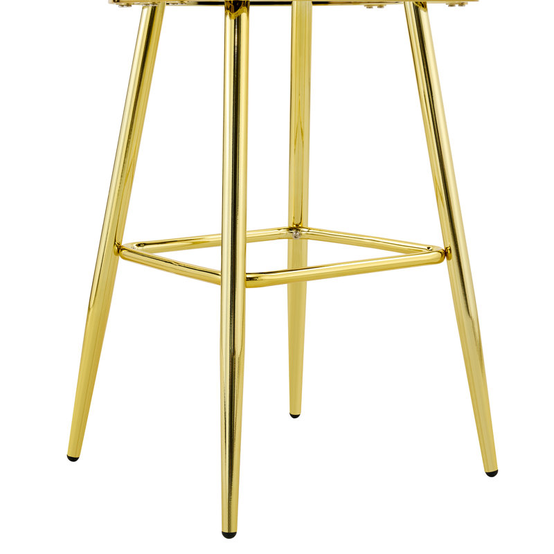 Ensemble de 2 tabourets de bar Modern, Beige