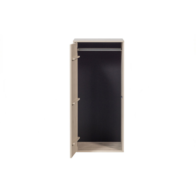 1 Door Wardrobe, 110 cm H x 50 cm W x 58 cm D 