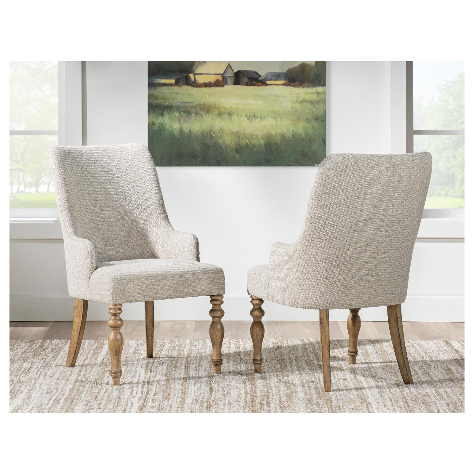 Country Living Upholstered Arm Chair