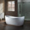 71'' x 31.5'' Whirlpool/Air Bubble Freestanding Soaking Double Slipper Bathtub, Heating (Optional)