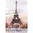 Eiffel Tower Sketch - Handwritten Message Metal Print Decor