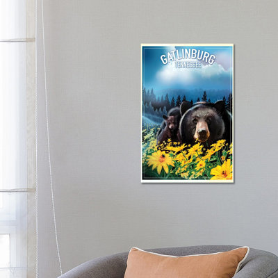 Gatlinburg, Tennessee 1 Piece Wrapped Canvas Wall Art