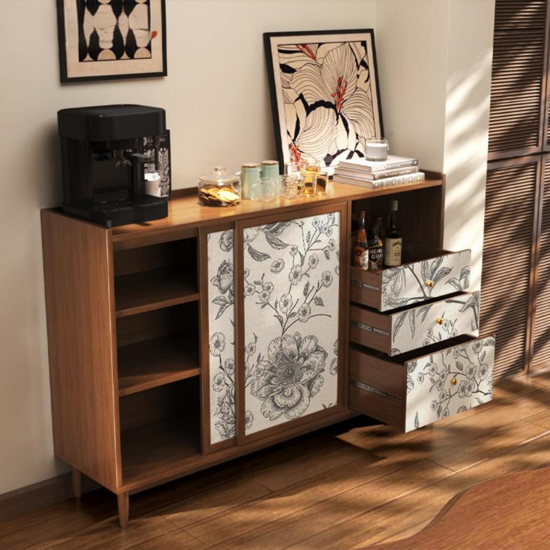 Multi-Functional Solid Wood Sideboard