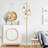 Dimmable Floor Lamp, 3 X 800LM LED Edison Bulbs Included, Farmhouse Industrial Floor Lamp Standing Tree Lamp With Elegant Teardrop Cage Head Tall Lamp For Living Room Bedroom Office Dining Room - Gold
