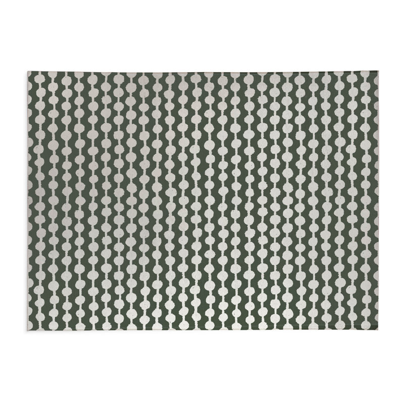 Dot Tied Non-Slip Outdoor Rug, Rectangle 8' x 10'