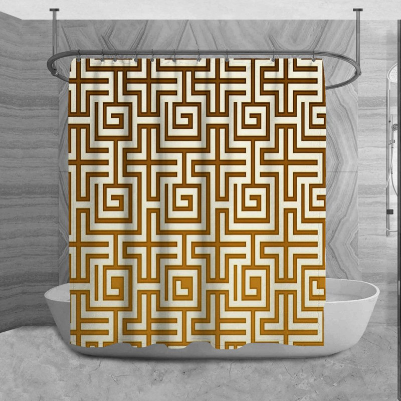 Rideau de douche Peppard, H 73 po x l 70 po