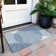 Machine Washable Indoor/Outdoor Chayden ACN1001 Blue