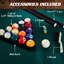 Table de billard de 7,5 pi avec accessoires de jeu Barrington Springdale