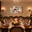 «Christmas Christmas Christmas», ensemble de 3 impressions sur toile-692481798