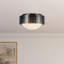 Astoria 10-in Black Flush Mount-1484553665
