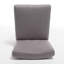 2 tabourets de comptoir Kd, de couleur grise, P 17,75 po x l 23,20 po x l 37,73 po, structure en bois massif, tissu à 100%, option de style K - P 17,75 po x l 23,2 po x H 37,73 po, pieds, revêtement, élégant pour tous les traits