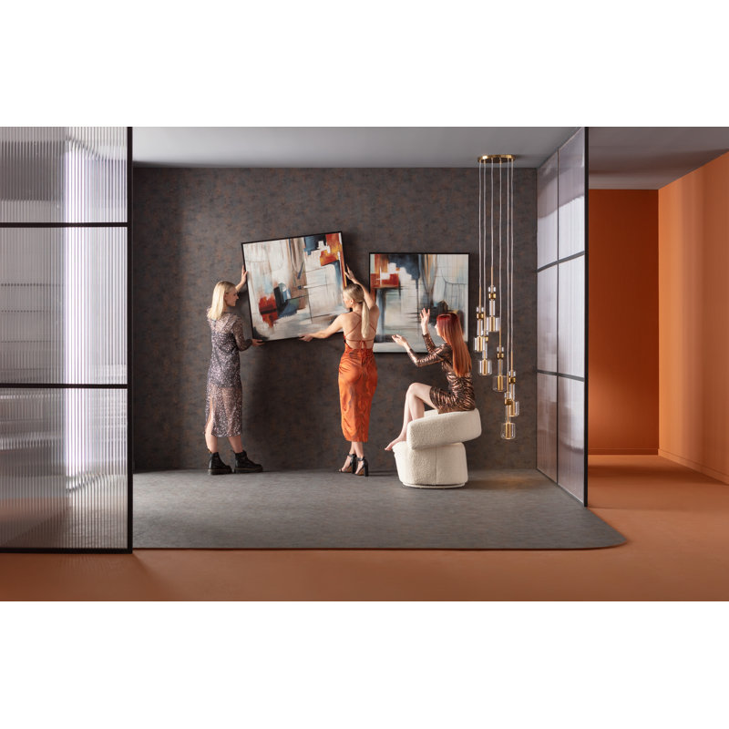 Framed picture Visione Front 100 x 100cm