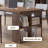 Nut-brown Rectangular Solid Wood desk-1235448692
