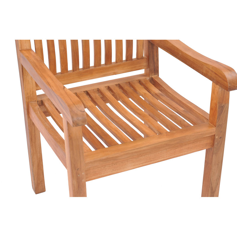 Fauteuil de patio en teck Catriona