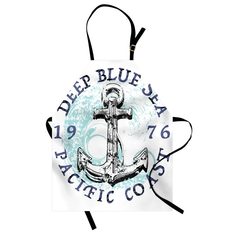 No Pattern Bib Apron