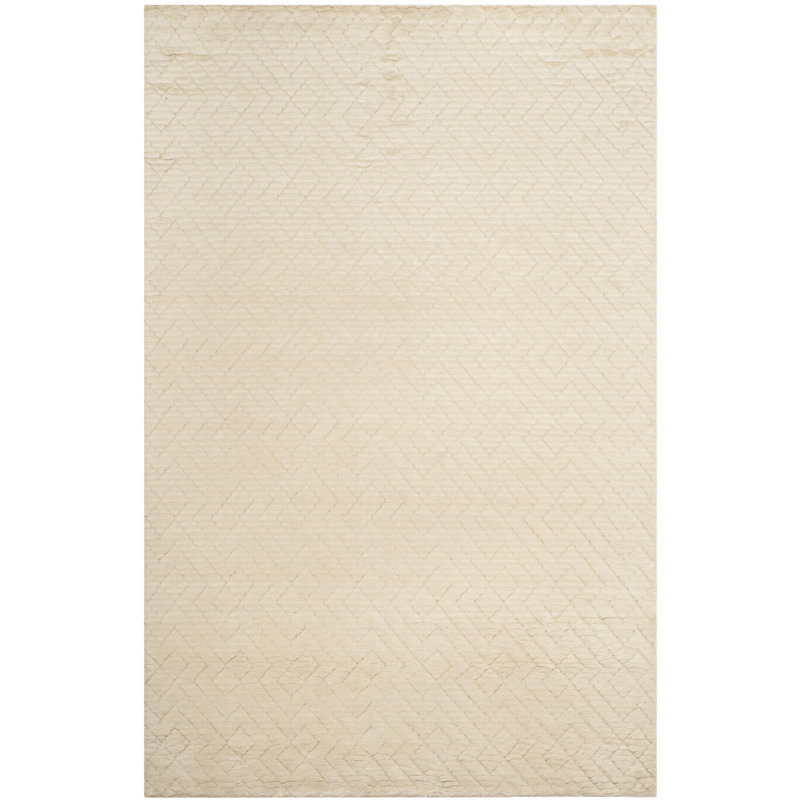Tapis en laine touffeté à la main Langlois, Rectangle 6 pi x 9 pi