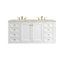 Ensemble de meuble-lavabo double 60 po Chicago