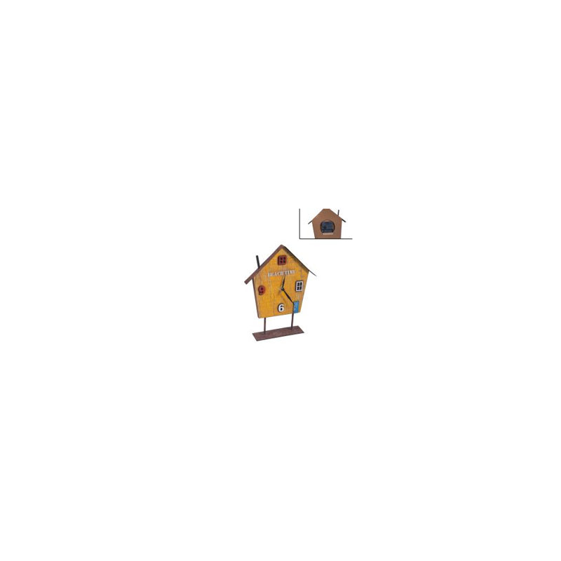 Polly Wood Wall Clock