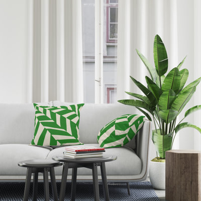 Jeté carré en polyester intérieur / extérieur