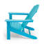 Chaise Adirondack d'extérieur en PEHD LuXeo Marina-1458038645